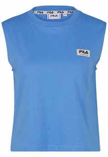 Bluzki damskie - Damski top FILA TAGGIA cropped boxy top - grafika 1