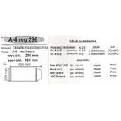 Szkolne artykuły papiernicze - NARNIA OKLADKI NA PODRECZNIK A4 REGULOWANE NR.16 - 296mm/490mm OPAKOWANIE 25 SZT 16 - miniaturka - grafika 1
