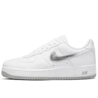 Buty sportowe męskie - Buty Nike Air Force 1 Low Retro DZ6755-100 - białe - miniaturka - grafika 1