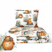 Pościel dla dzieci - Pościel Dziecięca 160x200cm dla dziecka, Certfikat, wzór: Capibary - miniaturka - grafika 1