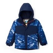 Kurtki narciarskie - Kurtka narciarska dziecięca Columbia Mighty Mogul III Printed - miniaturka - grafika 1