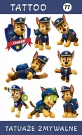 Zabawki kreatywne - Przepiękny Zestaw Tatuaży Zmywalnych Dla Dzieci Psi Patrol - miniaturka - grafika 1