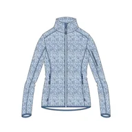 Kurtki damskie - CMP - Damska kurtka Knit-Tech Sky-White, 46 - miniaturka - grafika 1