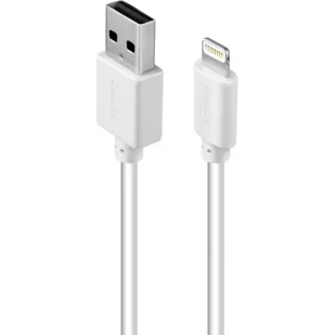ACME EUROPE Kabel USB 2.0 CB1031W A/M Lightning/M 1m biały 504425 - Huby USB - miniaturka - grafika 1