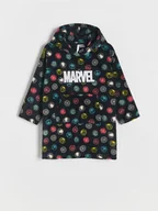 Skarpetki dla dzieci - Reserved - Szlafrok Marvel - czarny - miniaturka - grafika 1