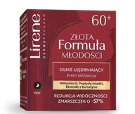 Kremy do twarzy - LIRENE_Złota Formuła Młodości silnie ujędrniający krem odżywczy 50ml - miniaturka - grafika 1