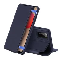 Etui i futerały do telefonów - Dux Ducis Skin X kabura etui pokrowiec z klapką Samsung Galaxy A02s EU niebieski - miniaturka - grafika 1