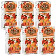 Herbata - BASILUR Fruit Infusions Owocowa herbata bezkofeinowa z aromatem pomarańczy, brzoskwini i cytryny 25x2g x6 - miniaturka - grafika 1