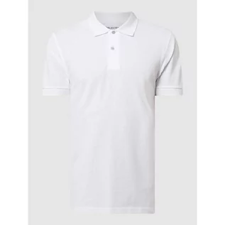 Koszulki męskie - Koszulka polo z bawełny ekologicznej model Neo - Selected Homme - grafika 1