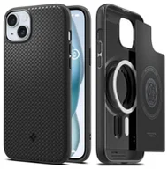 Etui i futerały do telefonów - Spigen Mag Armor Magsafe iPhone 15 Matte Black - miniaturka - grafika 1