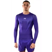 Kimona, stroje i obuwie - Venum Rashguard Długi Rękaw Long Sleeve No Gi Purple - miniaturka - grafika 1