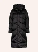 Płaszcze damskie - Luisa Cerano Płaszcz Puchowy schwarz - miniaturka - grafika 1