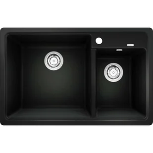 Blanco LEGRA 8 Silgranit Czarny odwracalny 526223 526223 - Zlewozmywaki - miniaturka - grafika 1