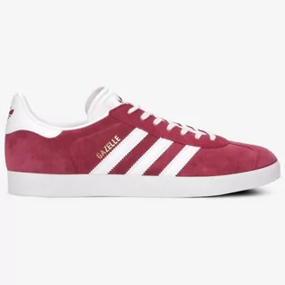 Buty sportowe męskie - Adidas Gazelle B41645 czerwony - grafika 1