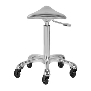 Gabbiano taboret Fine Silver Roll Speed - Krzesła i taborety kosmetyczne - miniaturka - grafika 4