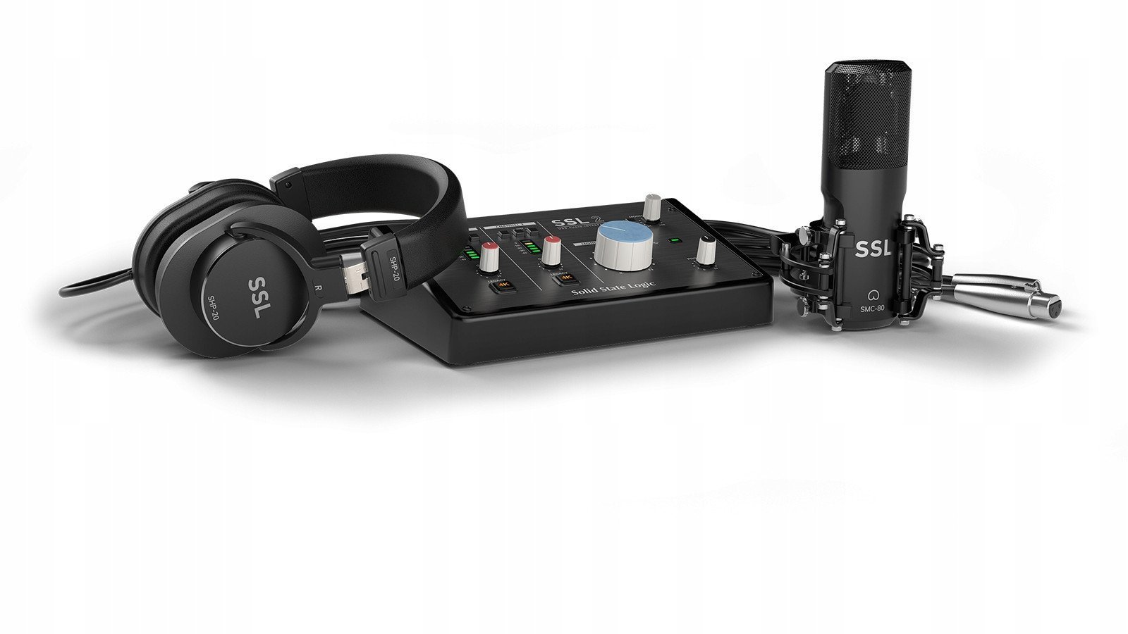 SSL 2+ Recording Pack Sound Card Package