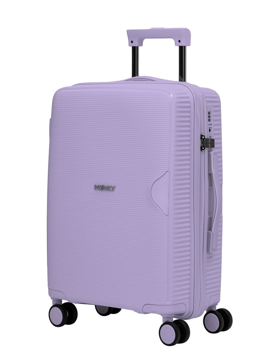 Walizka kabinowa BLU MOONKY Altair 55cm Lilac Era