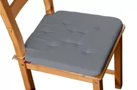 Meble modułowe i akcesoria - Dekoria Siedzisko Olek na krzesło Slade Grey szary) 42 × 41 × 3,5 cm Cotton Panama 225-702-07 - miniaturka - grafika 1