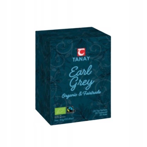 Herbata czarna earl grey BIO ekspresowa Tanay – 20 torebek
