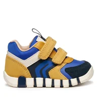 Buty dla chłopców - Sneakersy Geox B Iupidoo B3555D 05422 C2QK4 Żółty - miniaturka - grafika 1