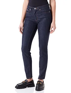 BOSS Damskie spodnie jeansowe, Navy410, 24 - Spodnie damskie - miniaturka - grafika 1