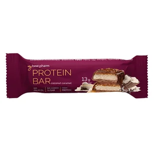 MyBest ProteinBar, baton proteinowy, smak kokos z karmelem, 45 g - Batoniki - miniaturka - grafika 1