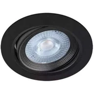 Lampy sufitowe - Ideus MONI LED C 5W 3000K BLACK 3709 lampa podtynkowa wpuszczana czarna - miniaturka - grafika 1