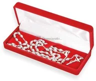 Różańce - Różaniec srebrny Łezka próba 925 14gr. w ETUI - miniaturka - grafika 1