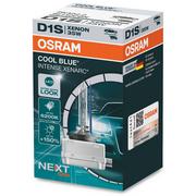 Części motocyklowe - OSRAM XENARC COOL BLUE INTENSE D1S, +150% jaśniejsze światło, do 6200K, lampa ksenonowa, wygląd LED, kartonowe pudełko (1 lampa) - miniaturka - grafika 1