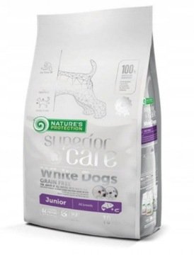 Natures Protection Grain Free White Dogs Junior All Breeds 10 kg