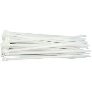 Vorel Opaska plastikowa 290x36 mm biała 100szt 73885 - Kanały kablowe - miniaturka - grafika 1