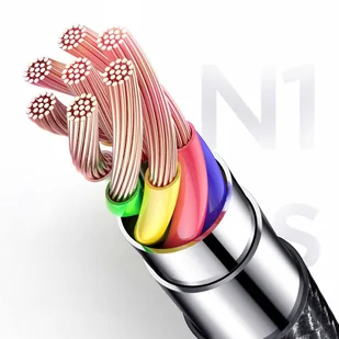 Joyroom kabel USB - micro USB 3 A 0,2 m czarny (S-0230N1) - Kable USB - miniaturka - grafika 6