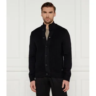 Joop! Jeans Kardigan MARIOR Modern fit z dodatkiem wełny - Swetry męskie - miniaturka - grafika 1