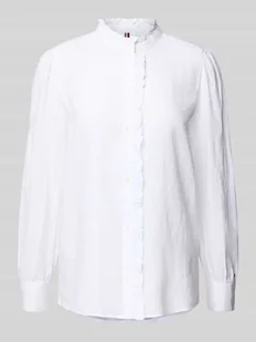 Bluzka o kroju relaxed fit z czystego lnu - Bluzki damskie - miniaturka - grafika 1