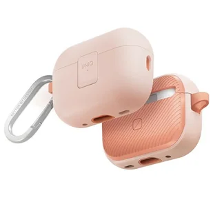 UNIQ Clyde Lock Case AirPods Pro 2(2022/2023) pudroworóżowy-różowy/light pink-crepe pink - Akcesoria do słuchawek UNIQ Clyde Lock Case AirPods Pro 2(2022/2023) pudroworóżowy-różowy/light pink-crepe pink - Akcesoria do słuchawek - miniaturka - grafika 1