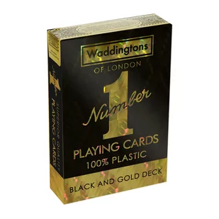 Winning Moves Waddingtons No.1 Black and Gold - Gry karciane - miniaturka - grafika 1