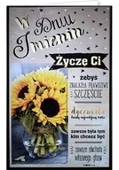 Kartki okolicznościowe i zaproszenia - Karnet imieninowy, IM 06 - miniaturka - grafika 1