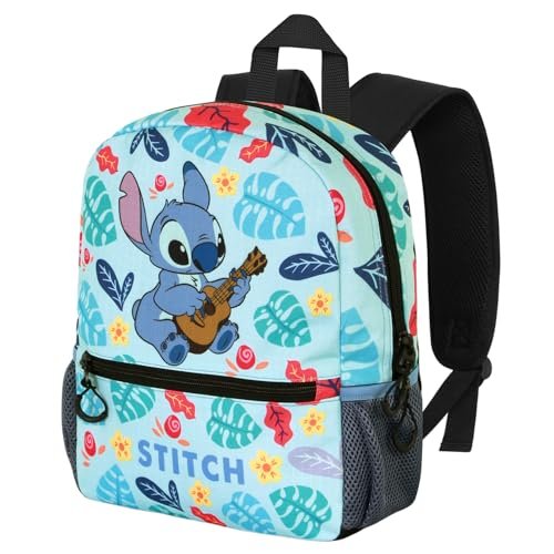 Disney Lilo and Stitch Guitar-Sweet plecak, zielony, 26 x 33 cm, pojemność 9,5 l, Zielony Lilo i Stitch, Jeden rozmiar, Słodki plecak