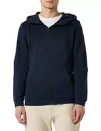 Bluzy męskie - 4F Męska bluza H4Z22-blm353, ciemnoniebieska, M, granatowy - miniaturka - grafika 1