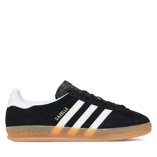 Sneakersy adidas Gazelle Indoor JI2060 Czarny - Sneakersy damskie - miniaturka - grafika 1