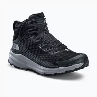 Buty trekkingowe męskie - Buty trekkingowe męskie The North Face Vectiv Fastpack Mid Futurelight czarne NF0A5JCWNY71 - grafika 1