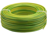 Pozostałe akcesoria sieciowe - Kabel przewód drut DY 750V 1mm2 żółto/zielony 100m - miniaturka - grafika 1