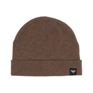 Czapki męskie - Emporio Armani Czapka BEANIE | z dodatkiem wełny i kaszmiru - miniaturka - grafika 1