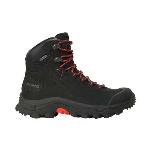Viking Villrein Mid GTX W damskie buty trekkingowe, czarny, czerwony, 41 EU Weit