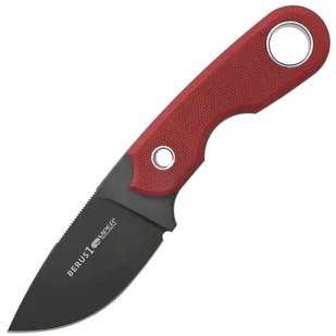 Viper BERUS1 Drop Point Black PVD M390, Czerwony G10, Kydex VT4012DGR - Noże - miniaturka - grafika 1