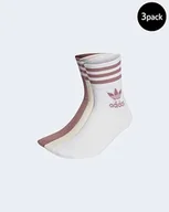Skarpetki damskie - adidas Skarpety o średnim kroju, białe/białe cudowne/tlenek cudu, XL, Biały / biały cud / cud tlenek, XL - miniaturka - grafika 1