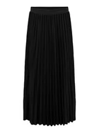 Spódnice - ONLY Plisowana spódnica "Melisa" w kolorze czarnym - miniaturka - grafika 1