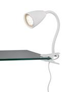 Lampy ścienne - Wanda kinkiet z klamrą 1xGU10 biały 202620131 - miniaturka - grafika 1