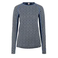 Koszulki sportowe damskie - Koszulka damska Kari Traa Rose Light Ls Rozmiar: M / Kolor: niebieski/jasnoniebieski - miniaturka - grafika 1