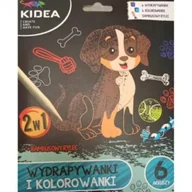 Zabawki kreatywne - Piesek. Wydrapywanki I Kolorowanki 2W1 Outlet - miniaturka - grafika 1